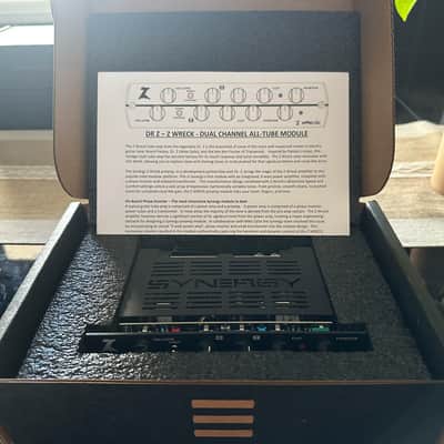Synergy Z Wreck 2-Channel Preamp Module 2024 - Present - Black image 4