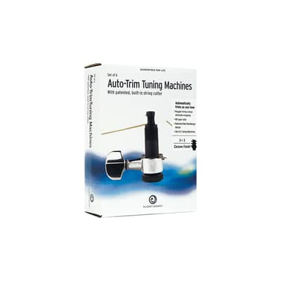 Daddario Auto-Trim Tuning Machines 3 + 3 Chrome image 3