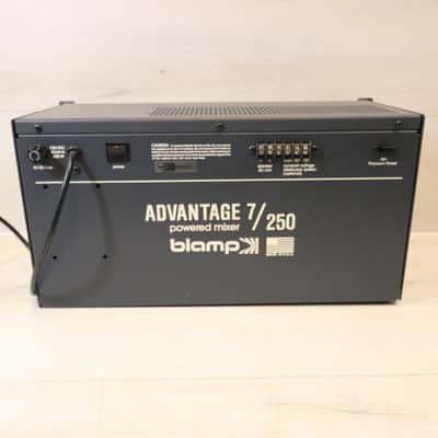 Biamp Advantage 7/250 Powered Mixer image 4