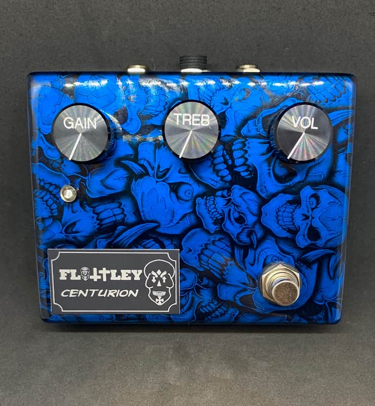 Ex Shop Display Case Flattley Guitar Pedals Special Edition Centurion Transparent Overdrive image 1