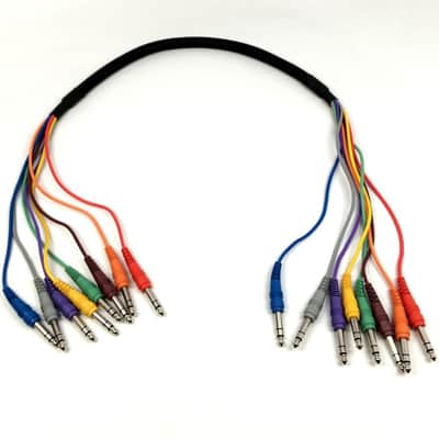 Hosa CSS801 CSS801 8 1/4" TRS Patch Snake - 1 Meter