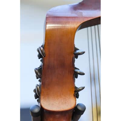 1946 Levin Model 102 12-string Bass Lute natural image 12