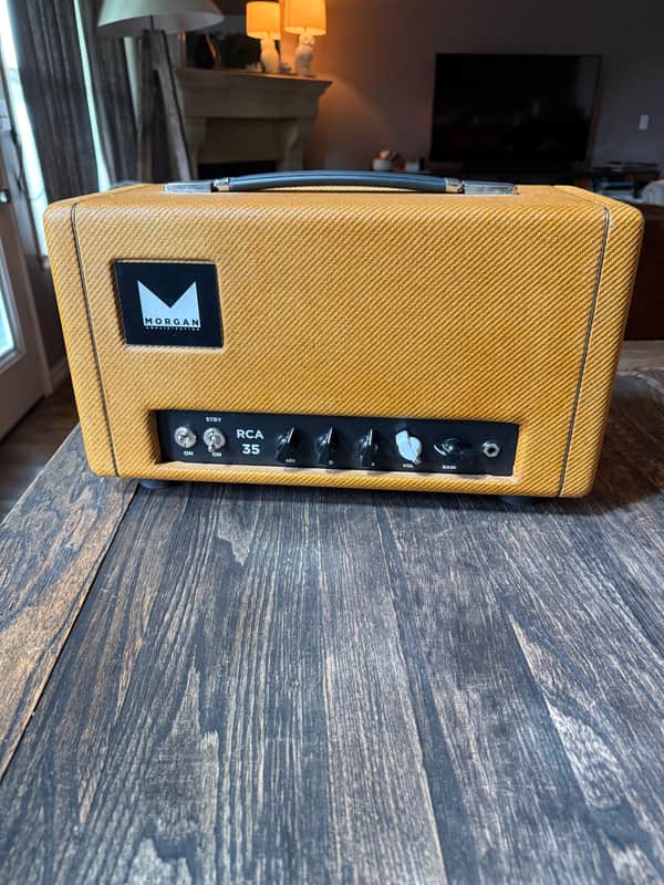 Morgan Amplification RCA35 35w Guitar Head - Tweed image 1