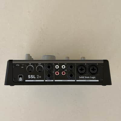 Solid State Logic SSL 2+ USB Audio Interface 2020 - Present - Black imagen 8
