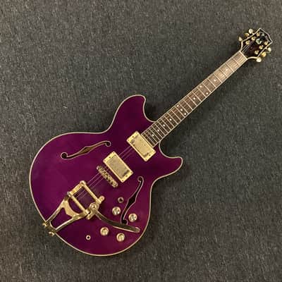 Jay Turser Semi-Hollow Body Electric Guitar with Tremolo image 2