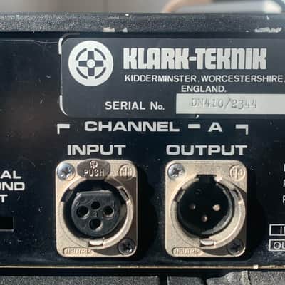 Klark-Teknik DN410 Dual Channel 2x5 Band Parametric Equalizer image 7
