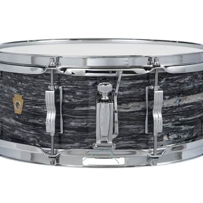 Ludwig *Pre-Order* Legacy Mahogany Vintage Black Oyster Jazz Fest 5.5x14" Snare Drum | Made in the USA | NEW | Special Order | Authorized Dealer image 2