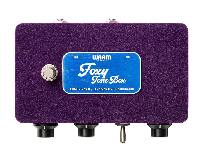Warm Audio Foxy Tone Box - Limited Edition Purple Fuzz image 1