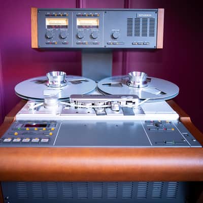 Studer A807 MKII early-90s - Grey and wood image 14