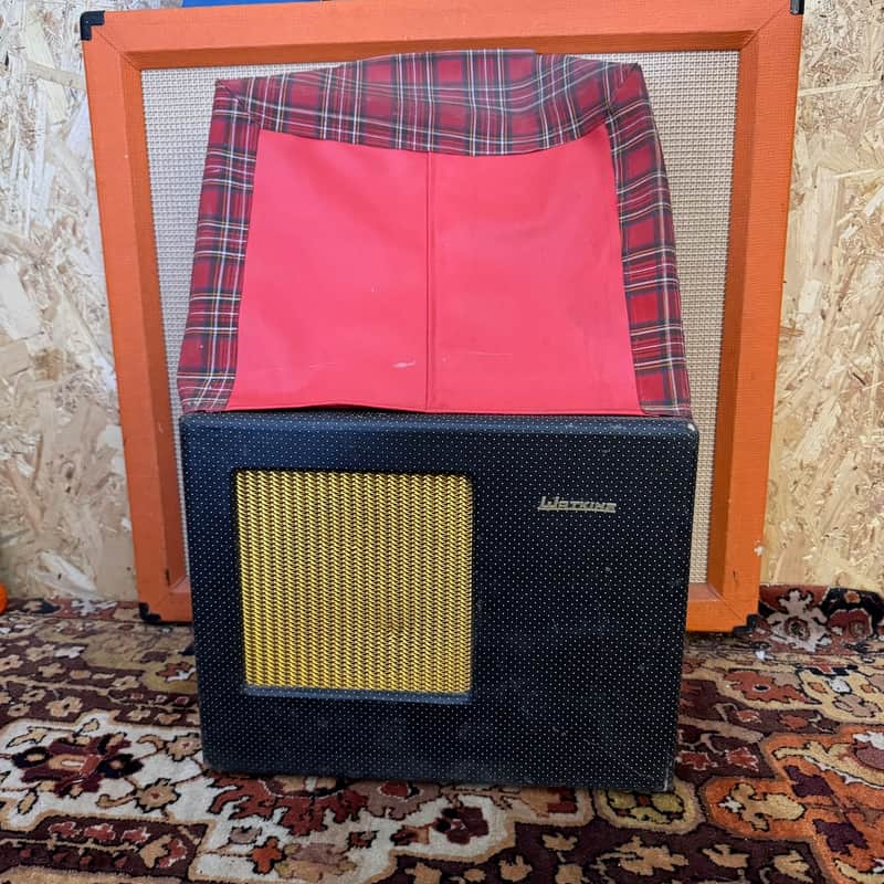 Vintage 1960s Watkins Westminster Black Diamond Guitar Valve Amplifier Combo