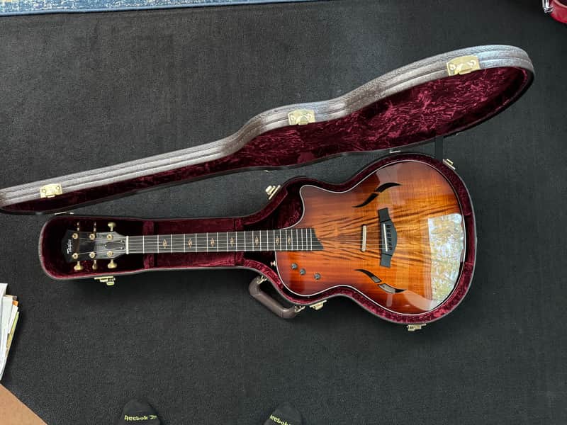 The Ultimate Hybrid: Taylor T5 Custom Shop – Figured Hawaiian Koa image 1