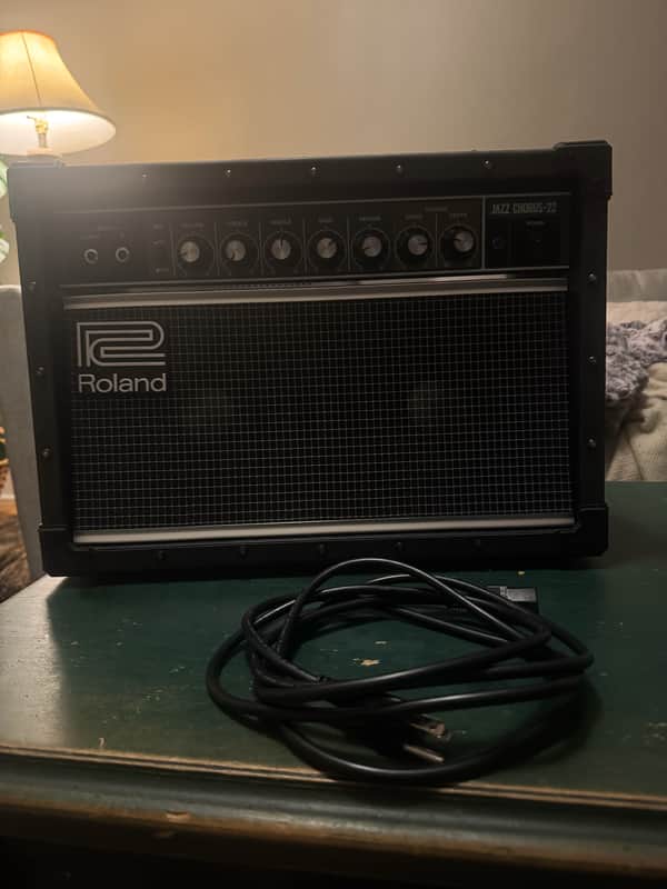 Roland JC-22 Jazz Chorus 2-Channel 30-Watt 2x6.5" Guitar Combo 2016 - Present - Black image 1