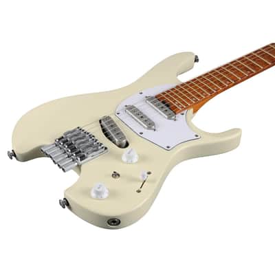 Ibanez Ichika Signature Series ICHI10 Electric Guitar, Vintage White Matte image 6