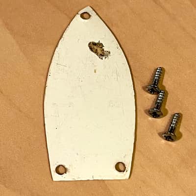 Gretsch vintage Truss Rod Cover  + screws (1956 to 1960's) image 2