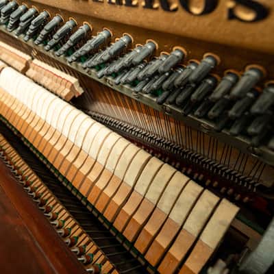 Primrose Sohmer Console Upright Piano | Satin Mahogany | SN: 729P | Used image 5