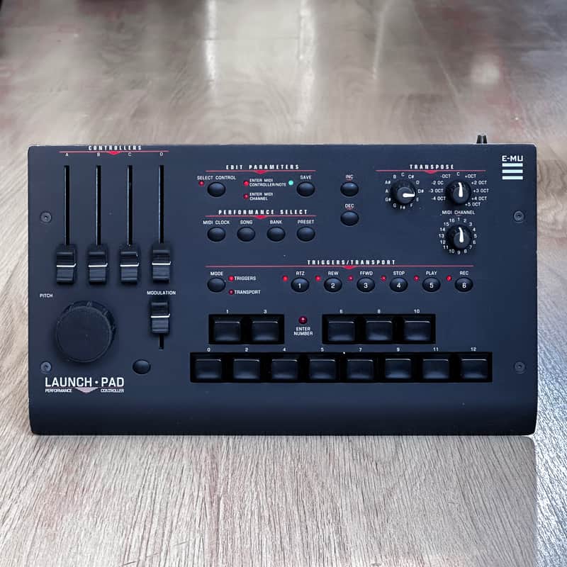 E-mu Launch Pad 7777 // Rare vintage programmer controller for Orbit, Planet Phatt and Carnaval image 1