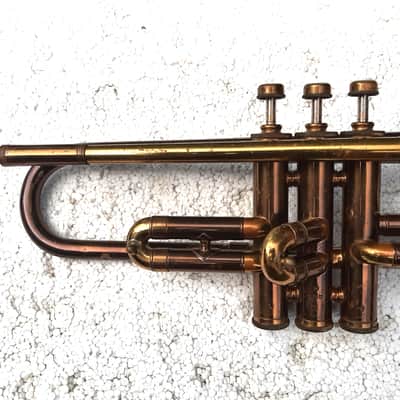 H. N. White Gladiator Trumpet, 1930's, Case, Very Clean image 11