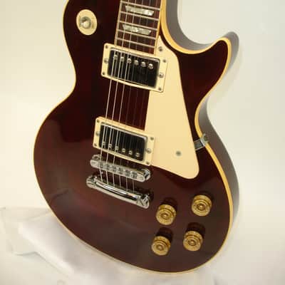 1988 Gibson Les Paul Standard Electric Guitar, Wine Red w/ Case image 4