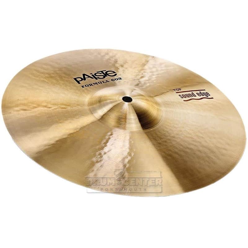 Paiste Formula 602 Sound Edge Hi Hat Cymbal Top Cymbal 14" image 1
