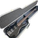 Ibanez RB 850 Bass Left Handed 1986 Black/Blackw/Original hardshell case
