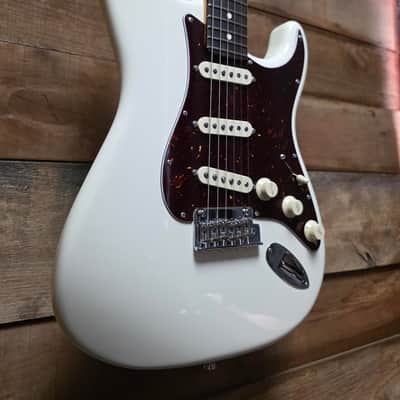 2025 Fender American Professional II Stratocaster® (Pre-Owned) - Olympic White w/ Hard Case image 1