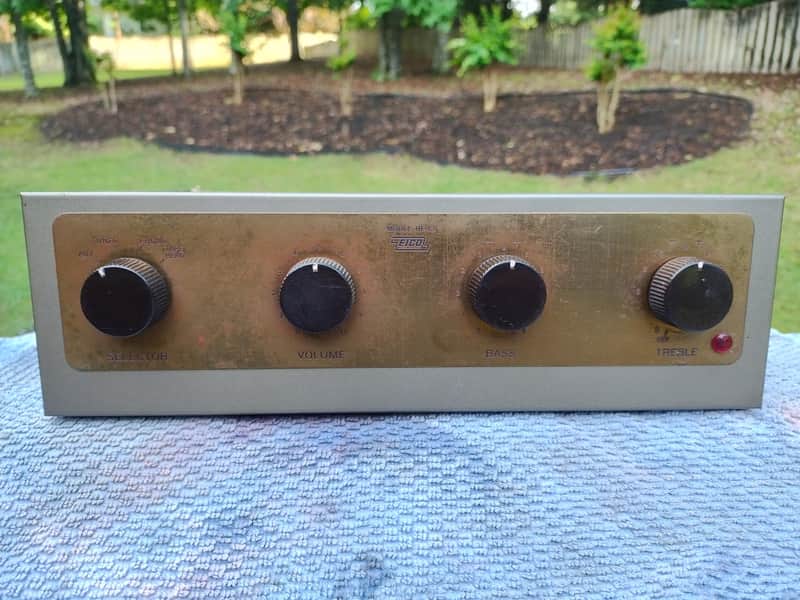 Vintage 1962 EICO HF-12 Mono Tube Amplifer image 1