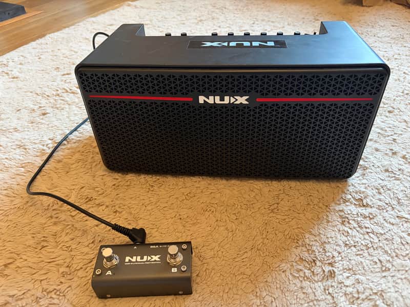 NuX Mighty Space 30-Watt 2x2" Wireless Stereo Modeling Guitar Combo 2022 - Present - Black image 1