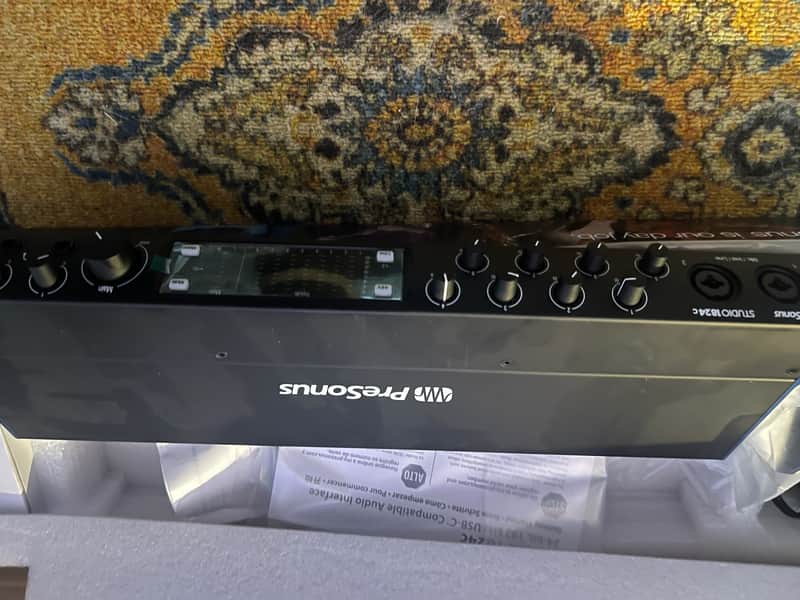 PreSonus Studio 1824C 18x18 USB-C Audio / MIDI Interface 2019 - Present - Black image 1