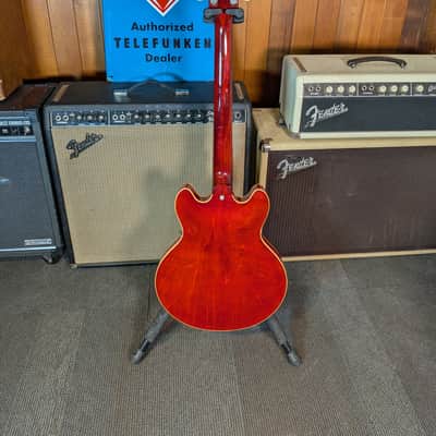 Gibson Custom ES-339 Semi-Hollow Electric Guitar w/Case - Antique Red (2012) image 2