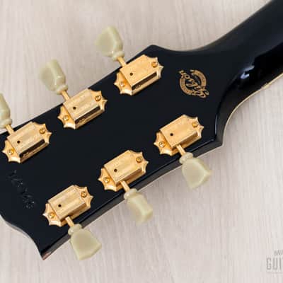 1999 Gibson Custom Shop 1961 Les Paul SG Custom Ebony 3 Pickup w/ 57 Classic PAFs, Case image 5