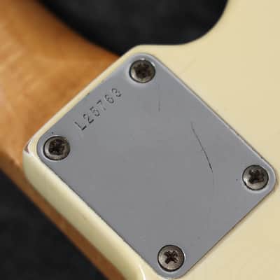 1964 Fender Jazzmaster - Olympic White with Matching Headstock - OHSC image 9