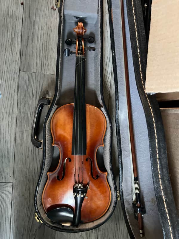 German-Made Student Fiddle -- Violin Shop vetted, just needs tune up image 1