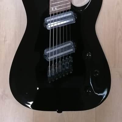 Jackson X Series DKAF7 MS Dinky Archtop with Laurel Fretboard 2019 - Present - Gloss Black image 1