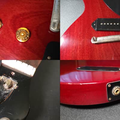 1955 Gibson Les Paul Junior Cherry; Factory Kalamazoo Refin w/Case image 24