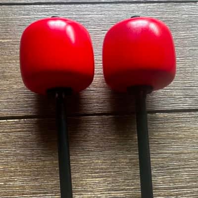 2x Danmar Wood Bass Drum Beater image 2