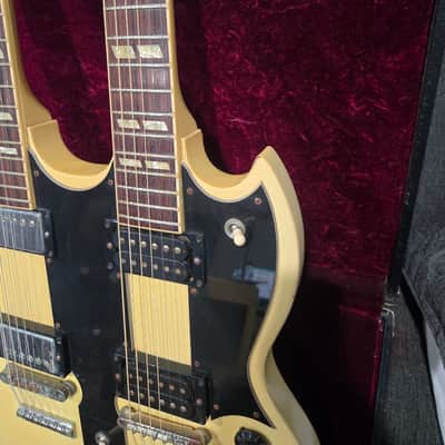 Gibson Custom Shop Don Felder "Hotel California" EDS-1275 Double Neck (Signed, Aged) 2010 - Aged White image 16