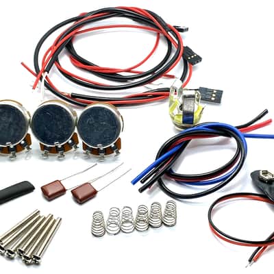 Active Strat / Single Coil Noiseless SSS Pickup Set by DFG, Noise Free ~ Ceramic Magnet Style, Black image 3