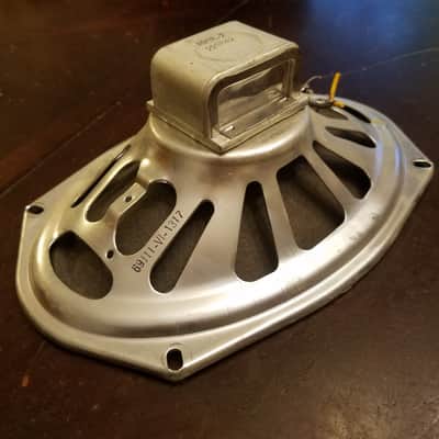 Jensen 69J11 V1 317-2 6X9 Vintage Speaker AlNiCo 8 Ohm 11 Watt guitar paper cone 1958 - Silver image 5