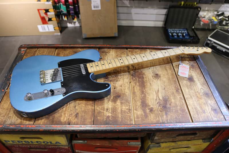 Fender Vintera Road Worn '50s Telecaster 2020 - 2021 - Lake Placid Blue image 1