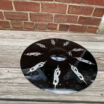Paiste ALPHA II Colorsound Hyper Crash- 17” Joey Jordison Slipknot Edition 2014 - Colorsound Black image 8