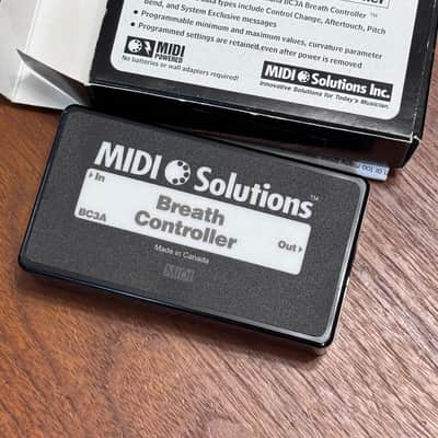 MIDI Solutions BC3A Breath Controller image 3