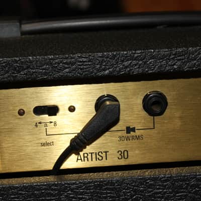 Marshall Artist 4203/30-Watt 1x12" Vintage 30 2 channel-Tube amp. image 10