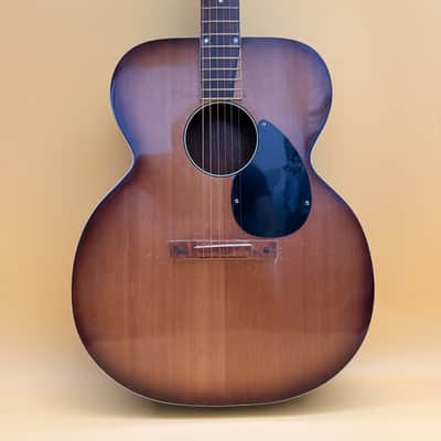 Vintage 1950's Old Craftsman (Kay K22) Sunburst Jumbo Acoustic Guitar image 15