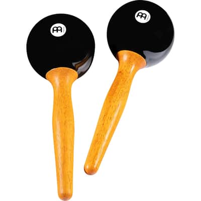 Meinl studio maracas - black image 1