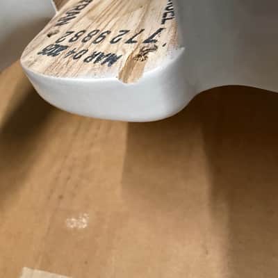 Fender American Ultra Luxe Vintage Telecaster Body Nitro Heirloom Lacquer 2026 - White Blonde Heirloom Nitro Lacquer image 9