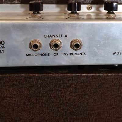 Airline Model 8500 Vintage 2x12 Tube Amplifier - USED image 13