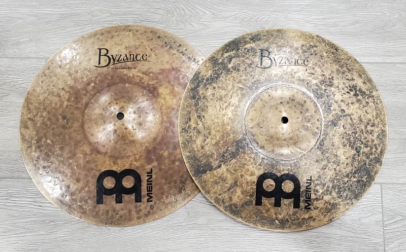 Mint! Meinl 15" Byzance Dark Hi-Hat (Pair) (Gorgeous!) image 1