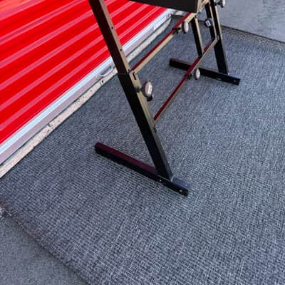 Immagine On-Stage Stands Heavy Duty Adjustable Z Keyboard Stand Folding Black - 2