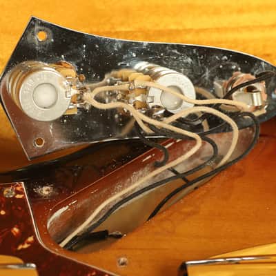 2012 Fender American Vintage '62 Jazz Bass reissue Sunburst image 25