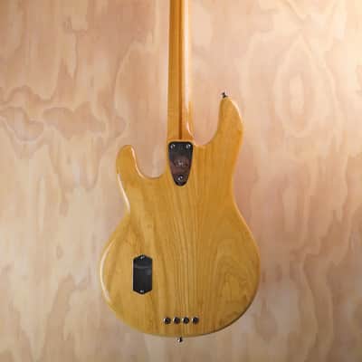 1979 Music Man StingRay 4 H Bass Natural 4-String Electric Bass Guitar, Hard Case - Very Good Condition image 4